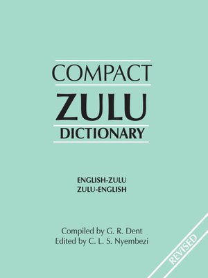 cover image of Compact Zulu Dictionary